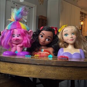 Disney Princess Styling Heads with Accessories